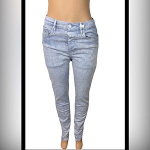 Stylish Light wash purple brand Jeans